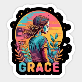 Grace Sticker